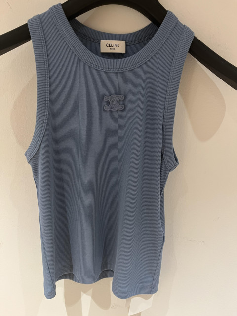 Triomphe tank top in cotton