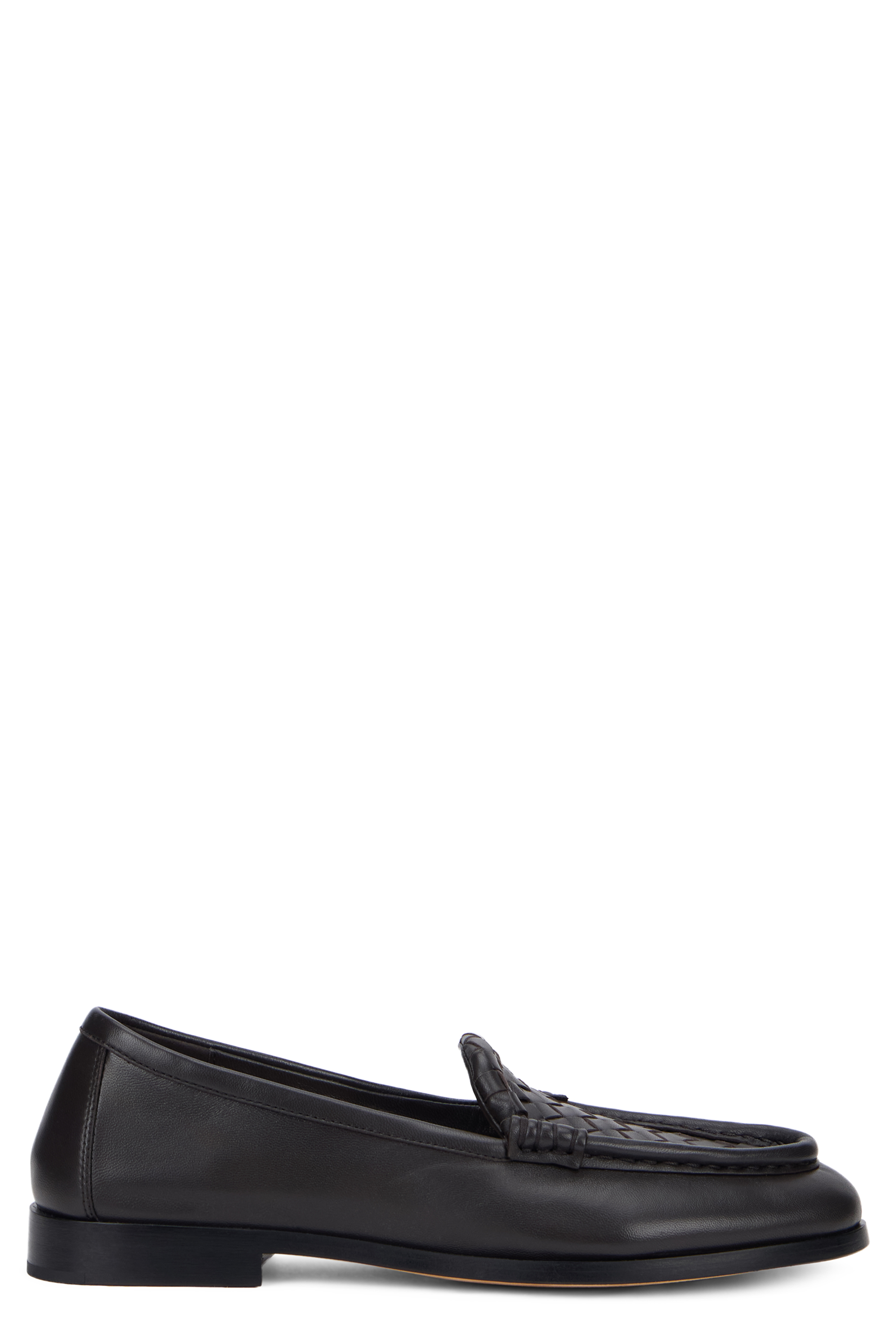 Leather loafers