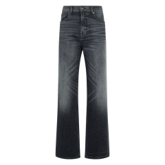 Straight leg jeans in Denim