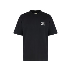 Slogan cotton crew-neck T-shirt