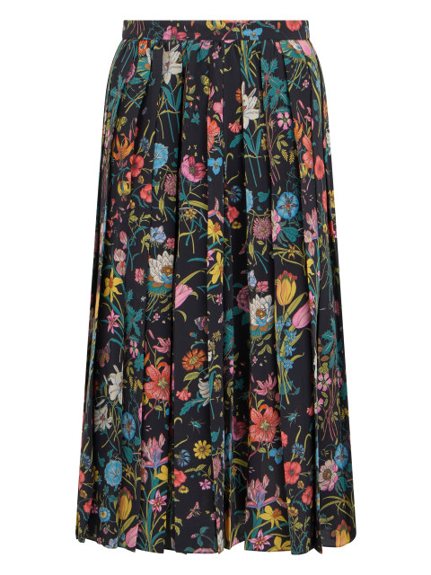 Long floral skirt