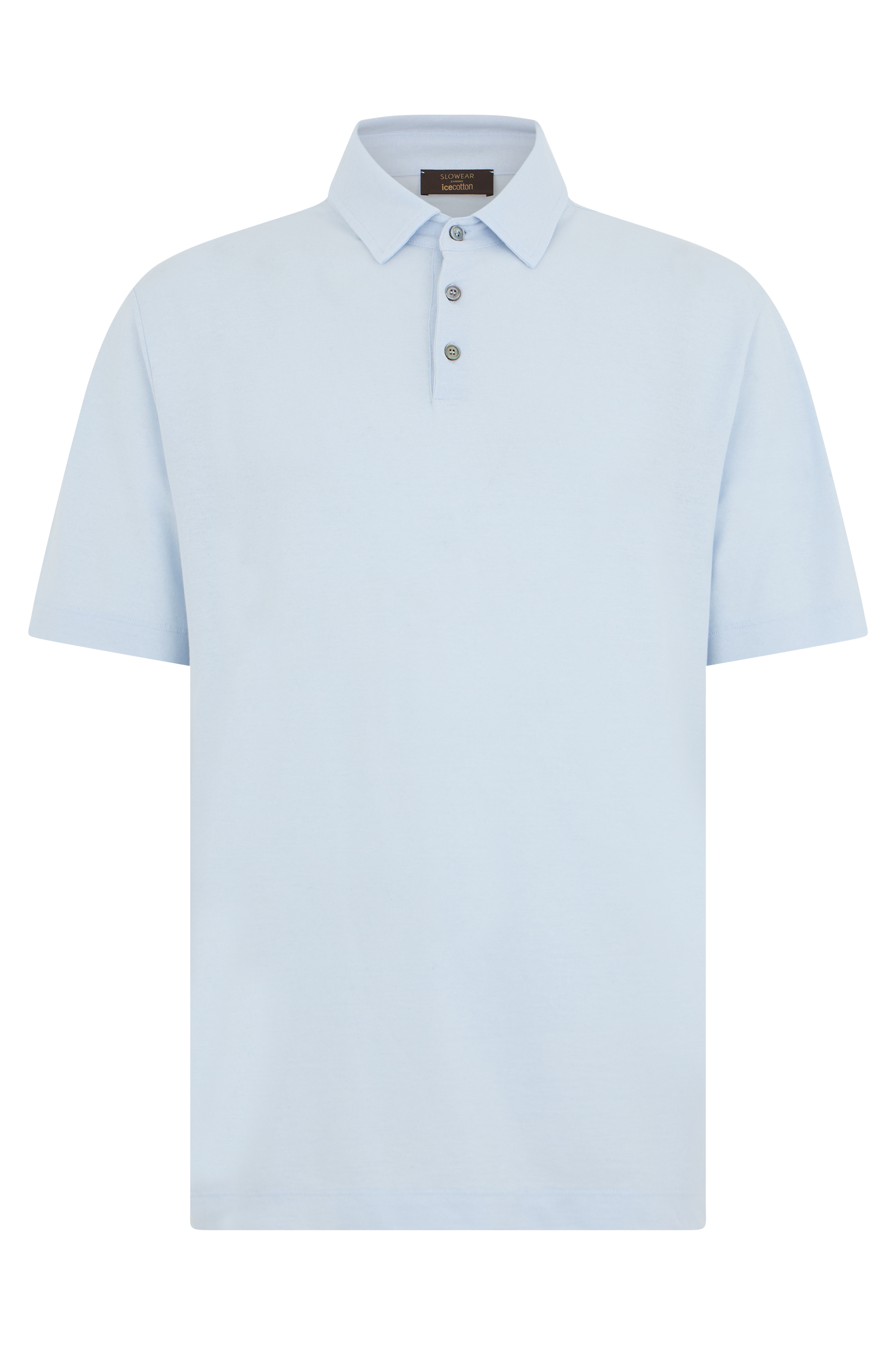 Polo with classic collar