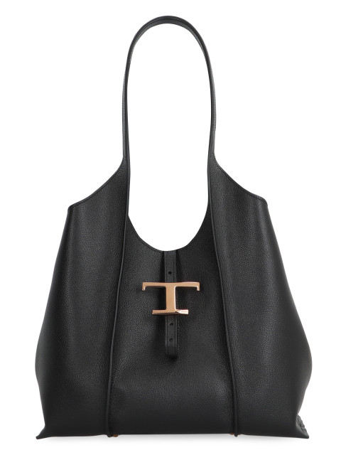 T Timeless small leather tote
