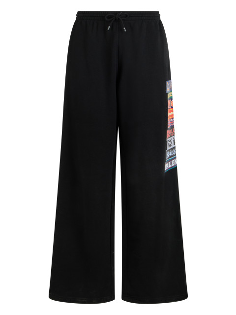 Pants with drawstring in cotton