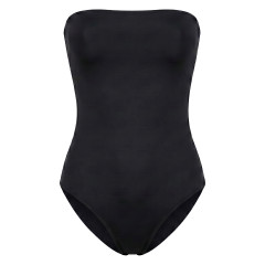 Elegant Black Swimsuit Without Straps