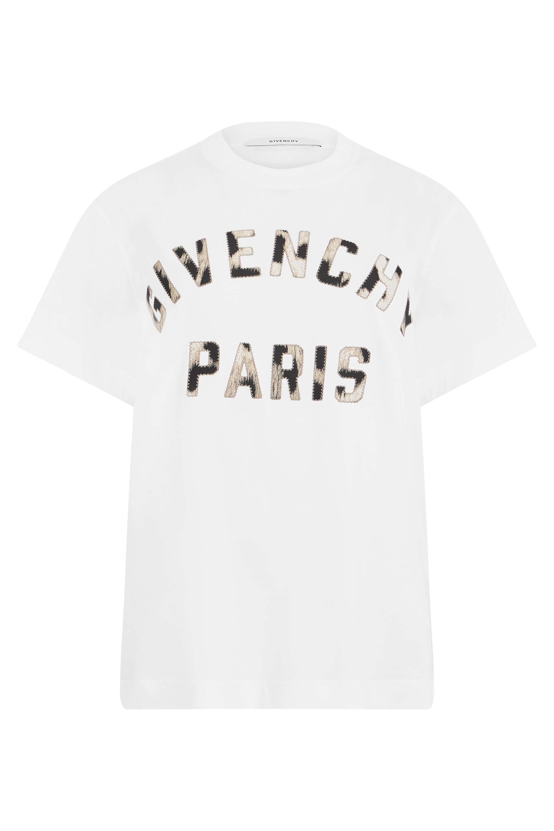 Cotton T-shirt with embroidered logo