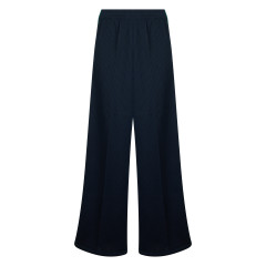 Wide leg cotton pants