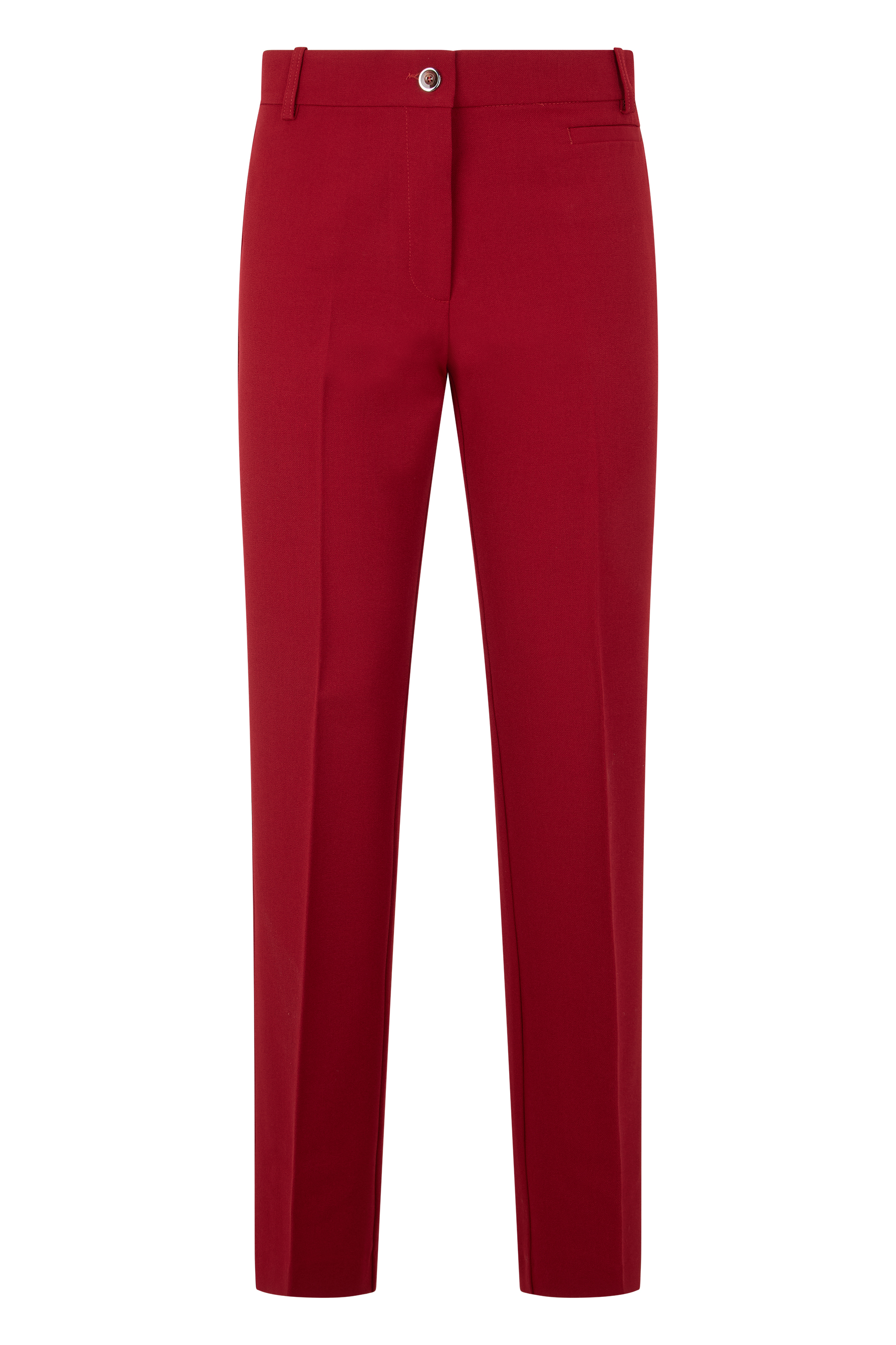 Slim high-waisted pants