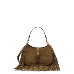 Fringe shoulder bag
