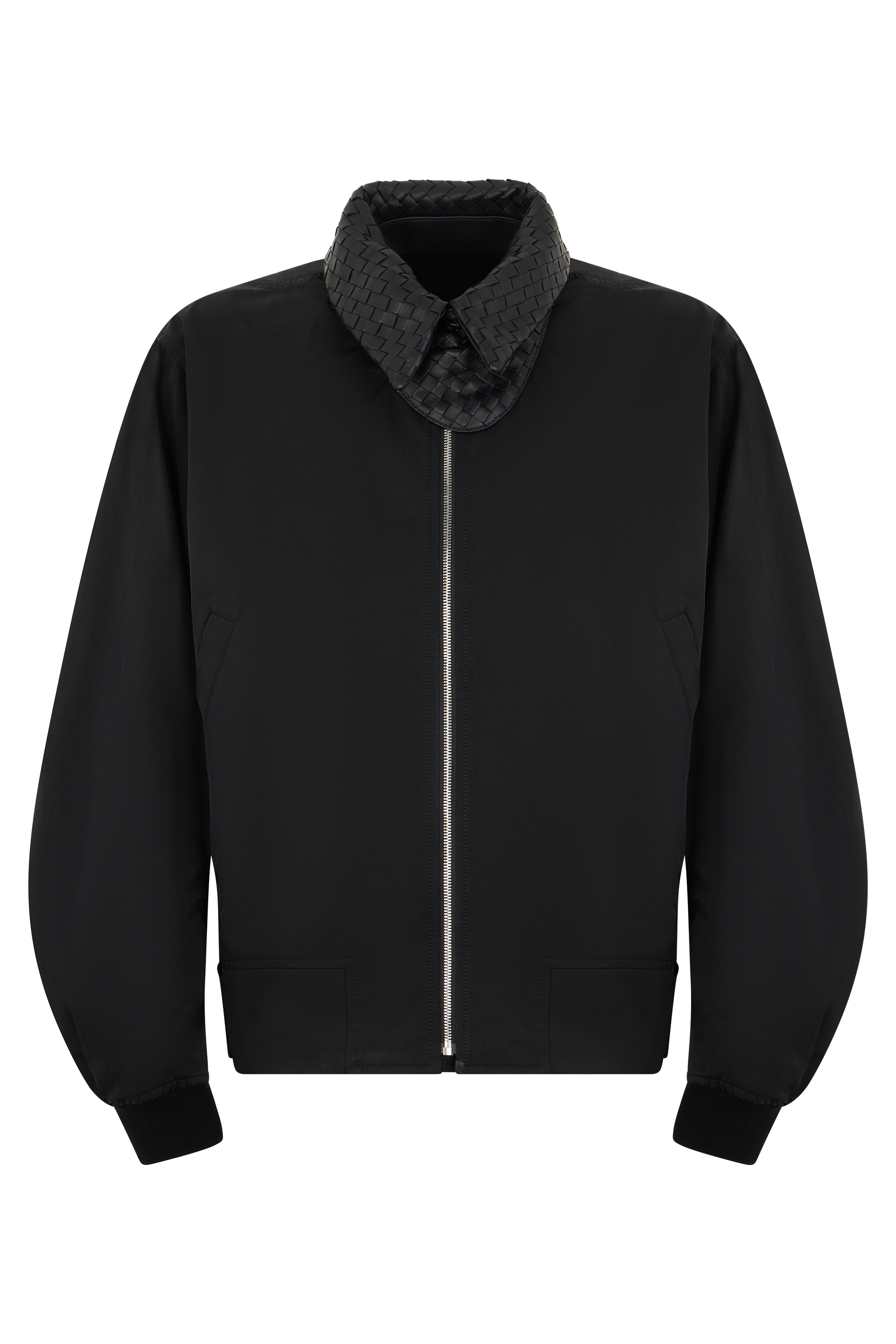 Jacket with front zip