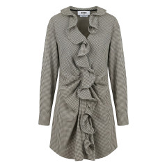 Dress with ruffles
