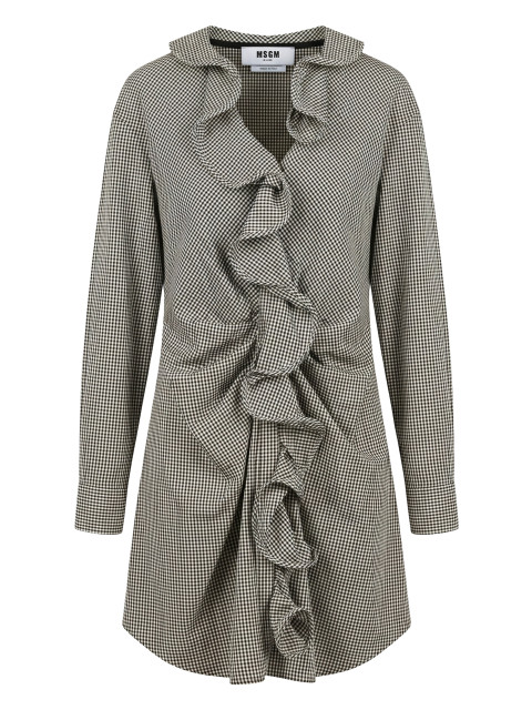 Dress with ruffles