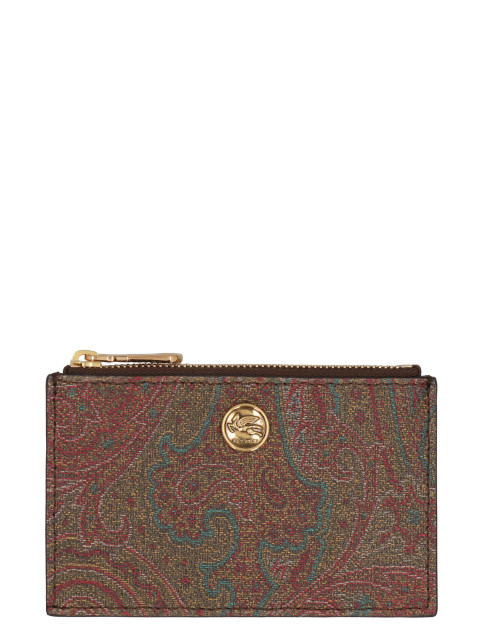 Fabric cardholder Paisley