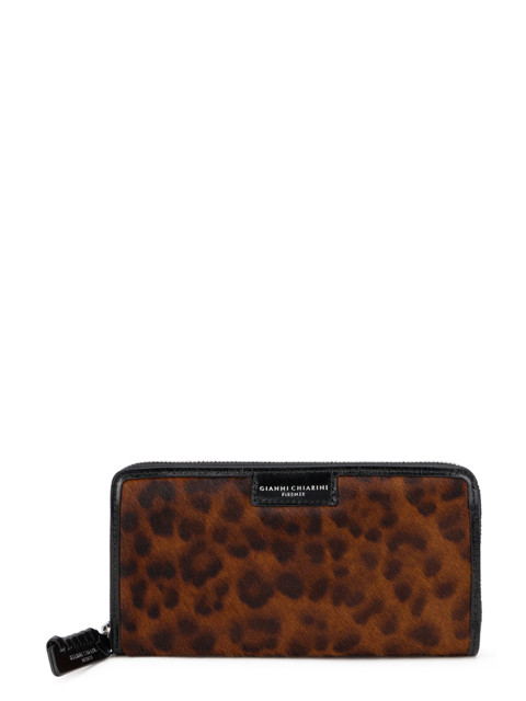 Animal print wallet