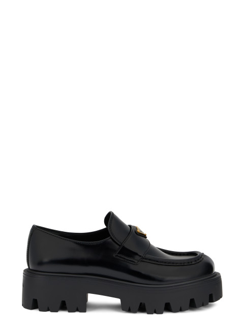 Loafers with high sole