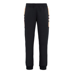 Drawstring waist track pants