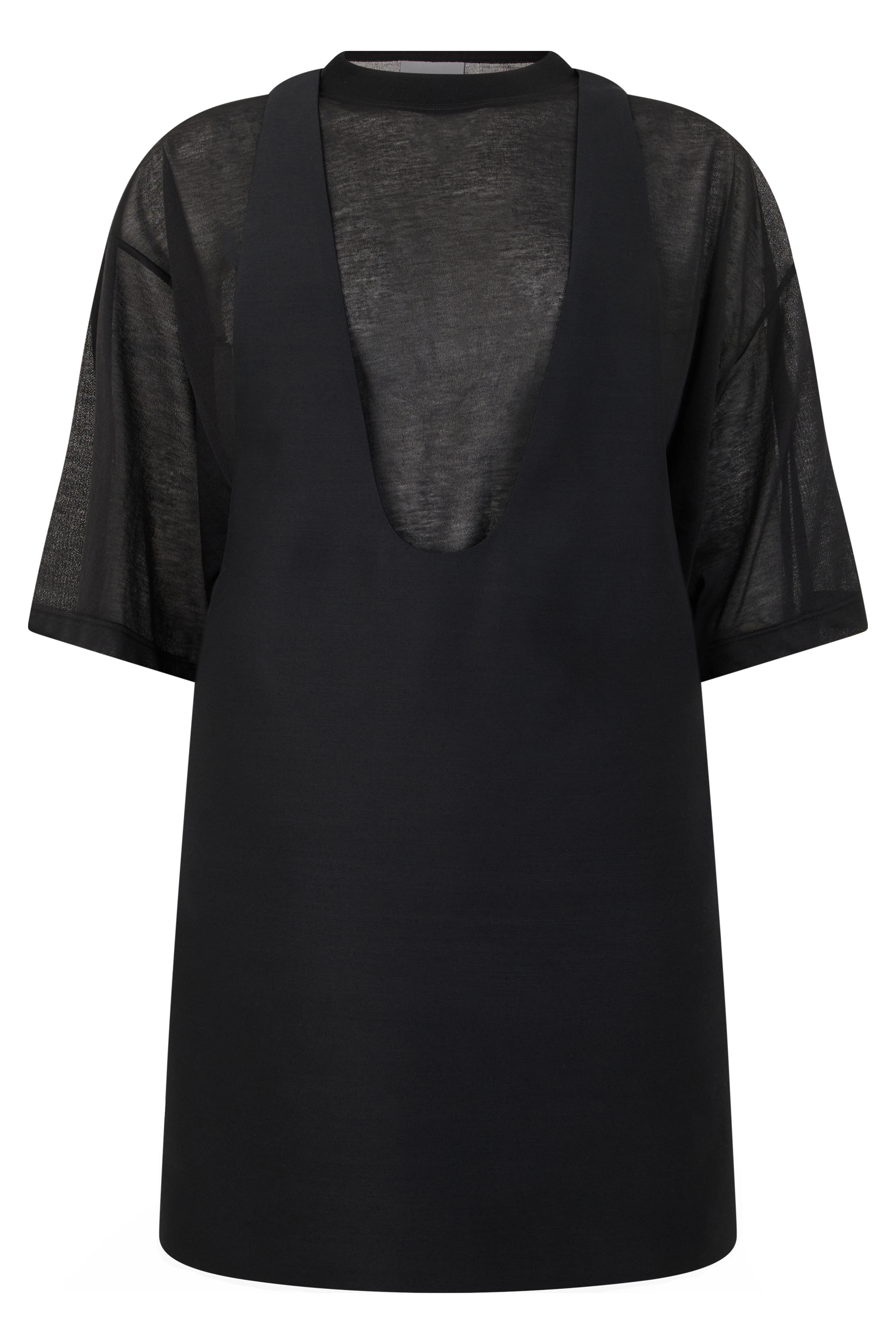Tunic with V-neck