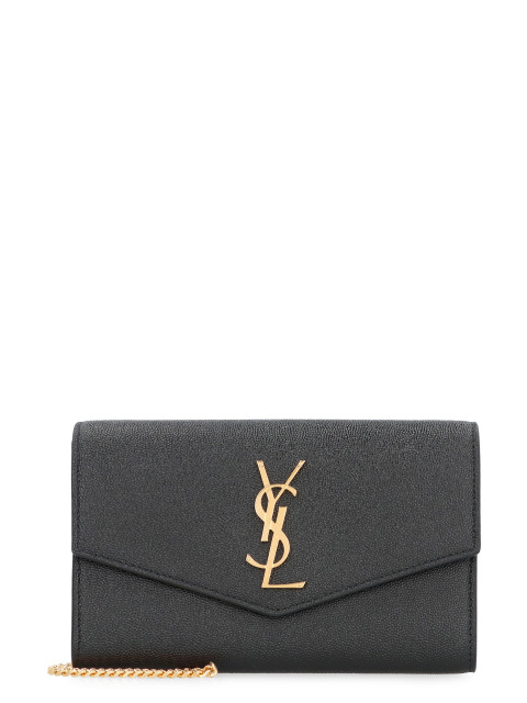 Uptown Leather clutch