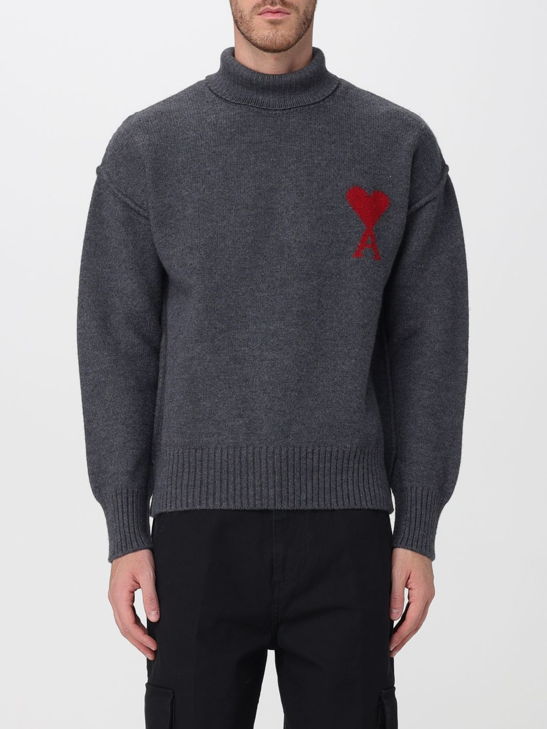 [Ami Paris] Knitwear FW26 UKS839018 084