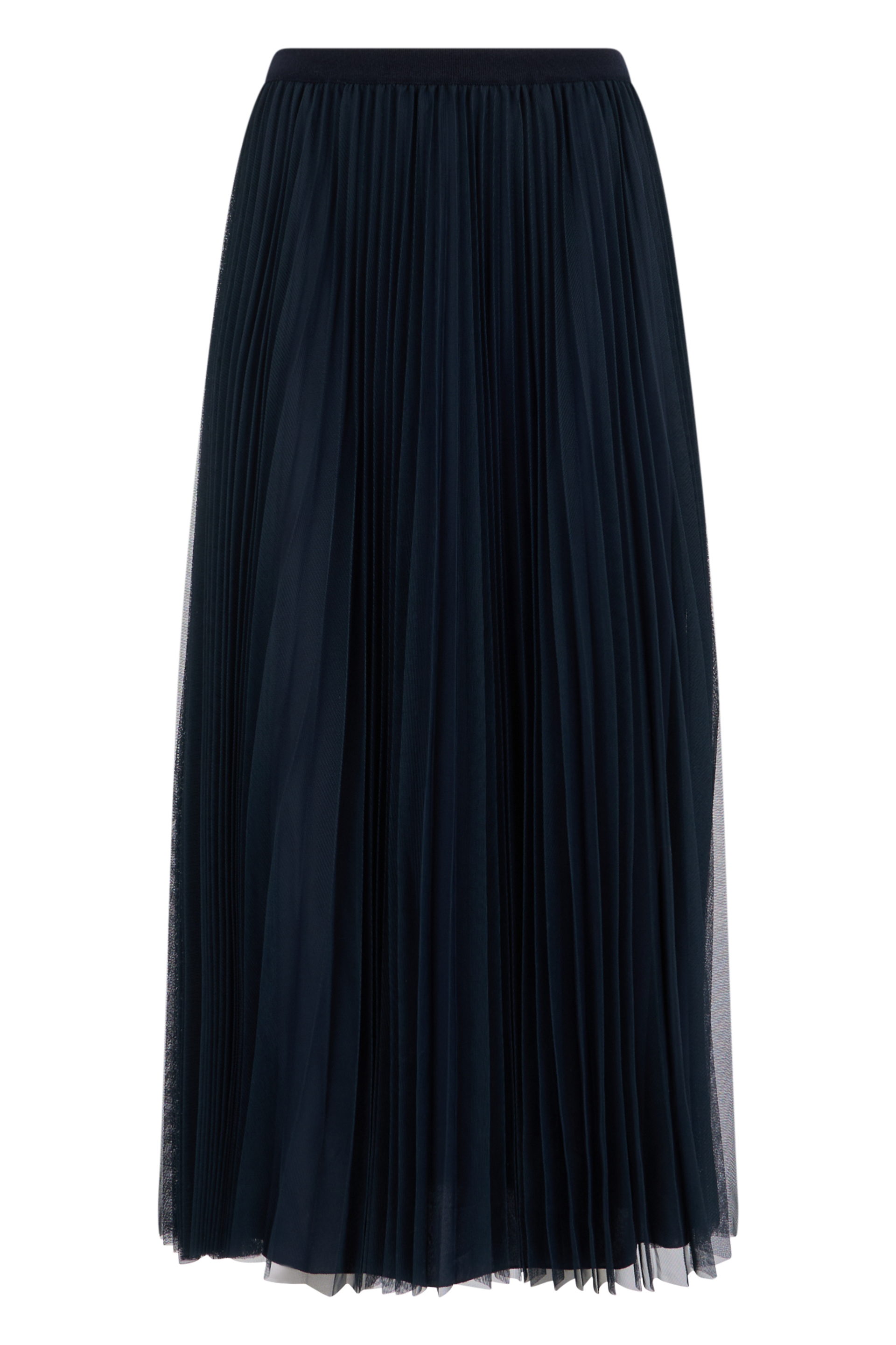 Long skirt with pleats