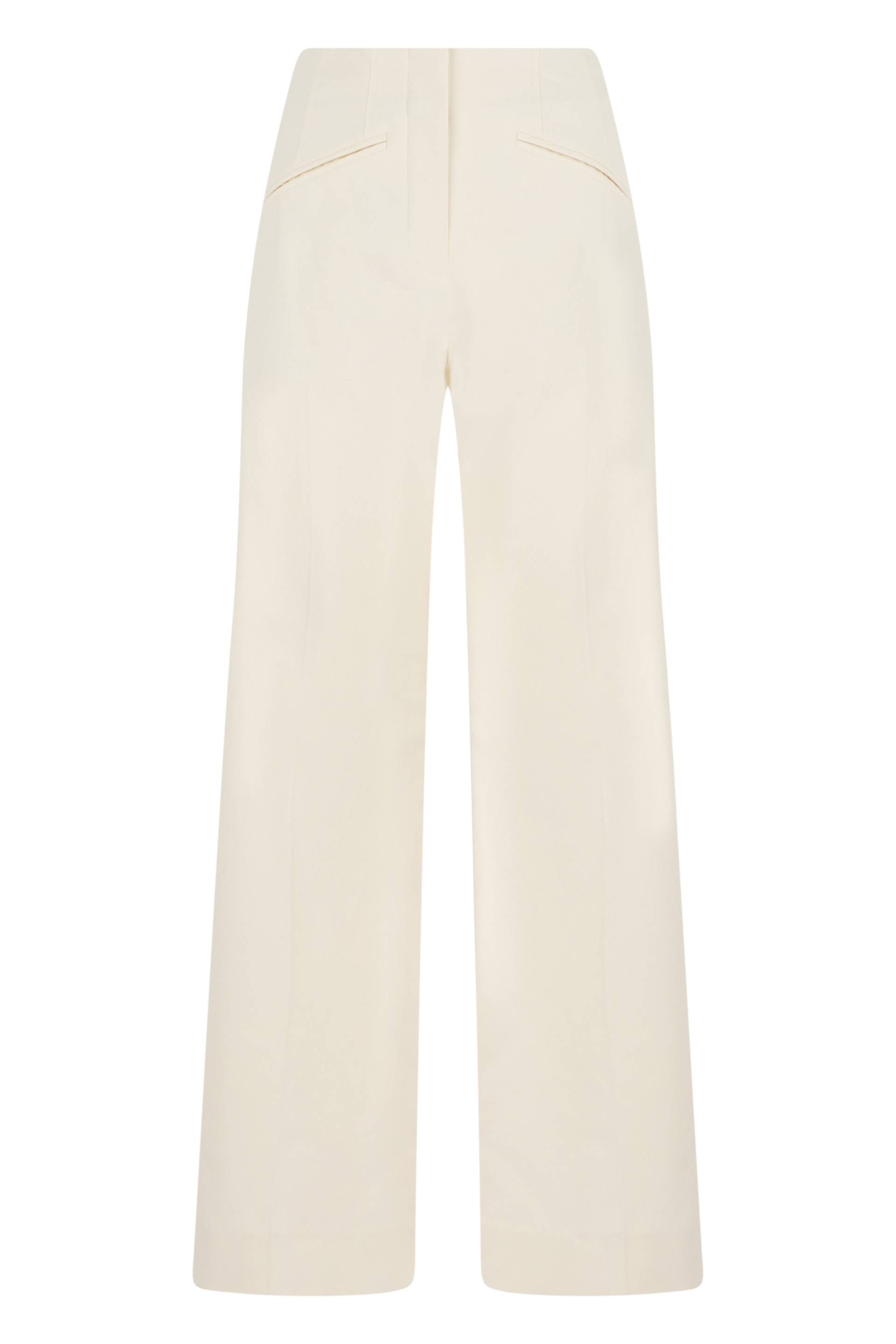 Loose pants with pockets