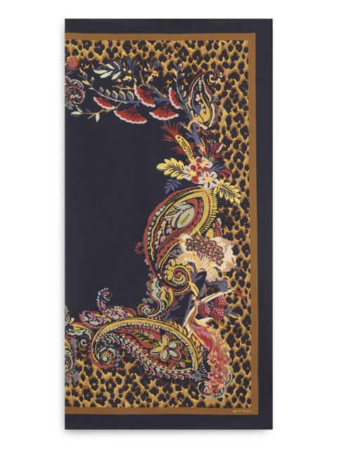 Animal print scarf