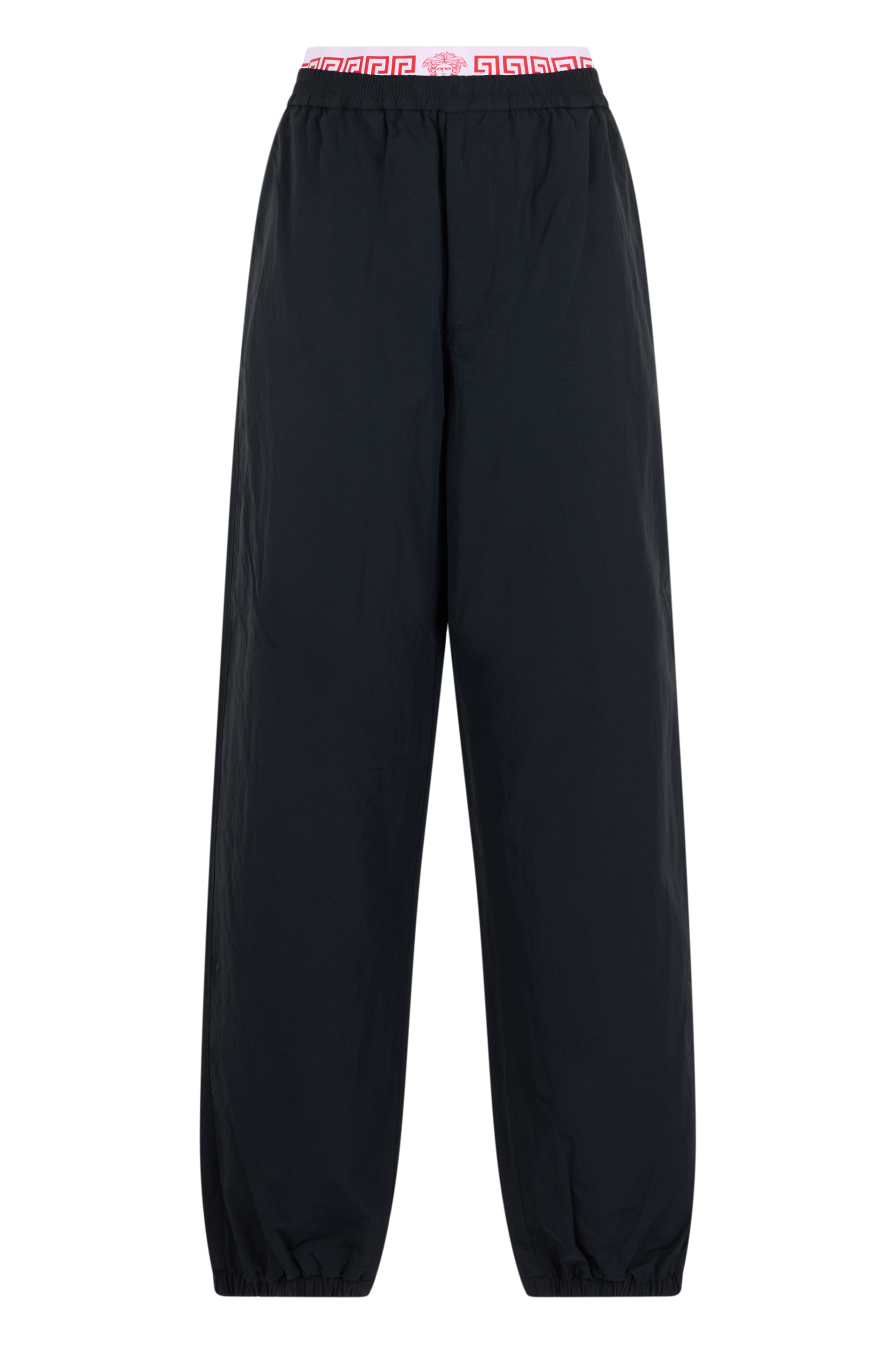 Pants with elastic waistband