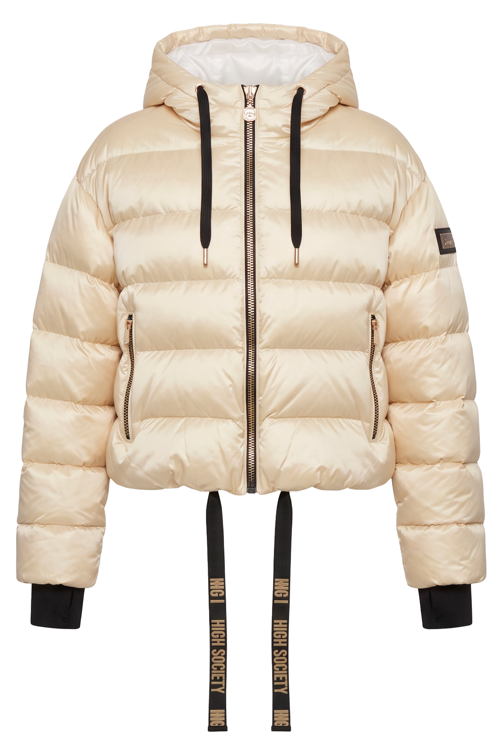 Padded jacket with hood