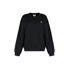 Crew neck sweatshirt in cotton