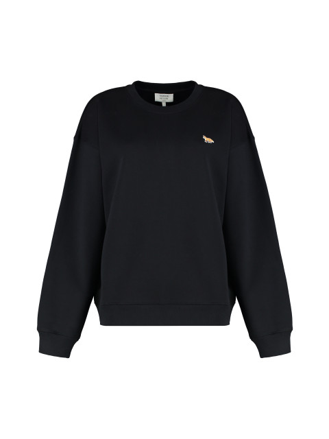 Crew neck sweatshirt in cotton