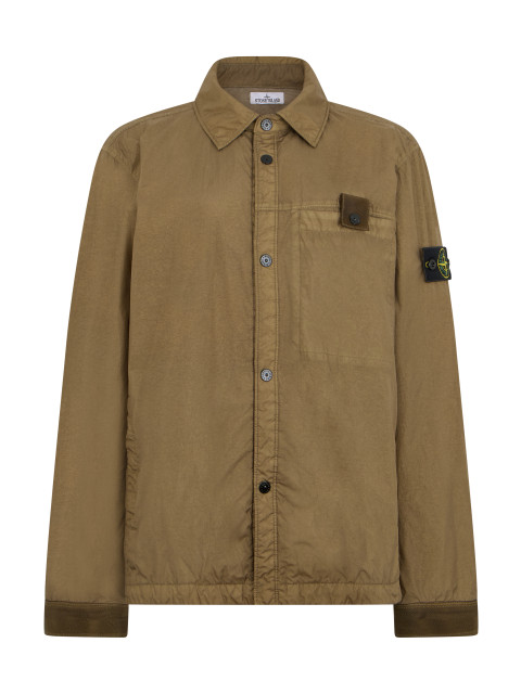 Raincoat with buttons