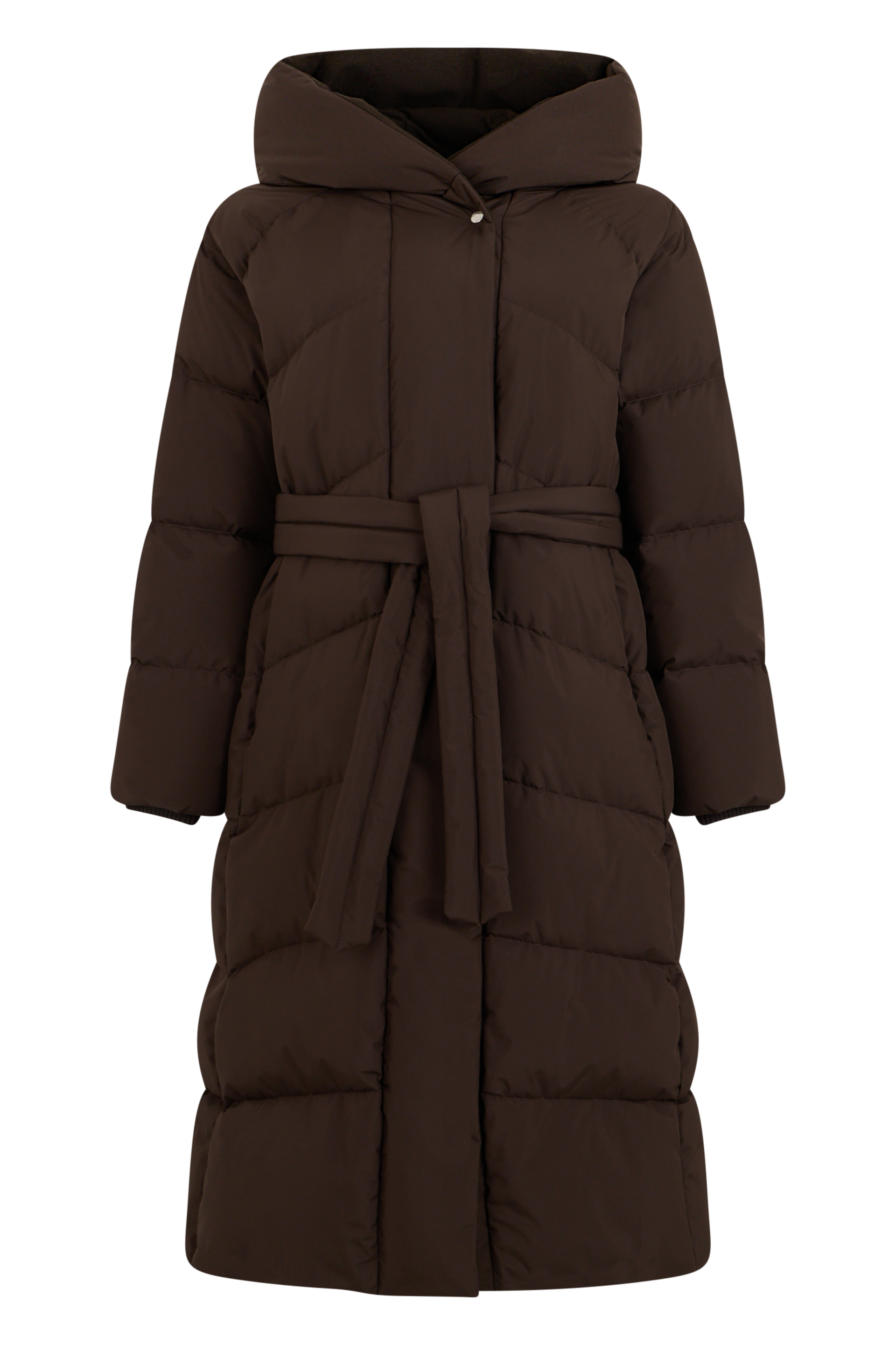 Long coat with hood