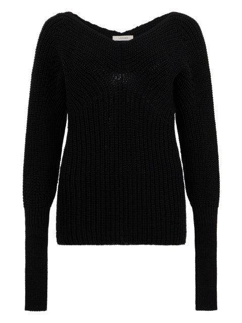 Sweater with V-neck