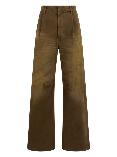 High waisted flared pants