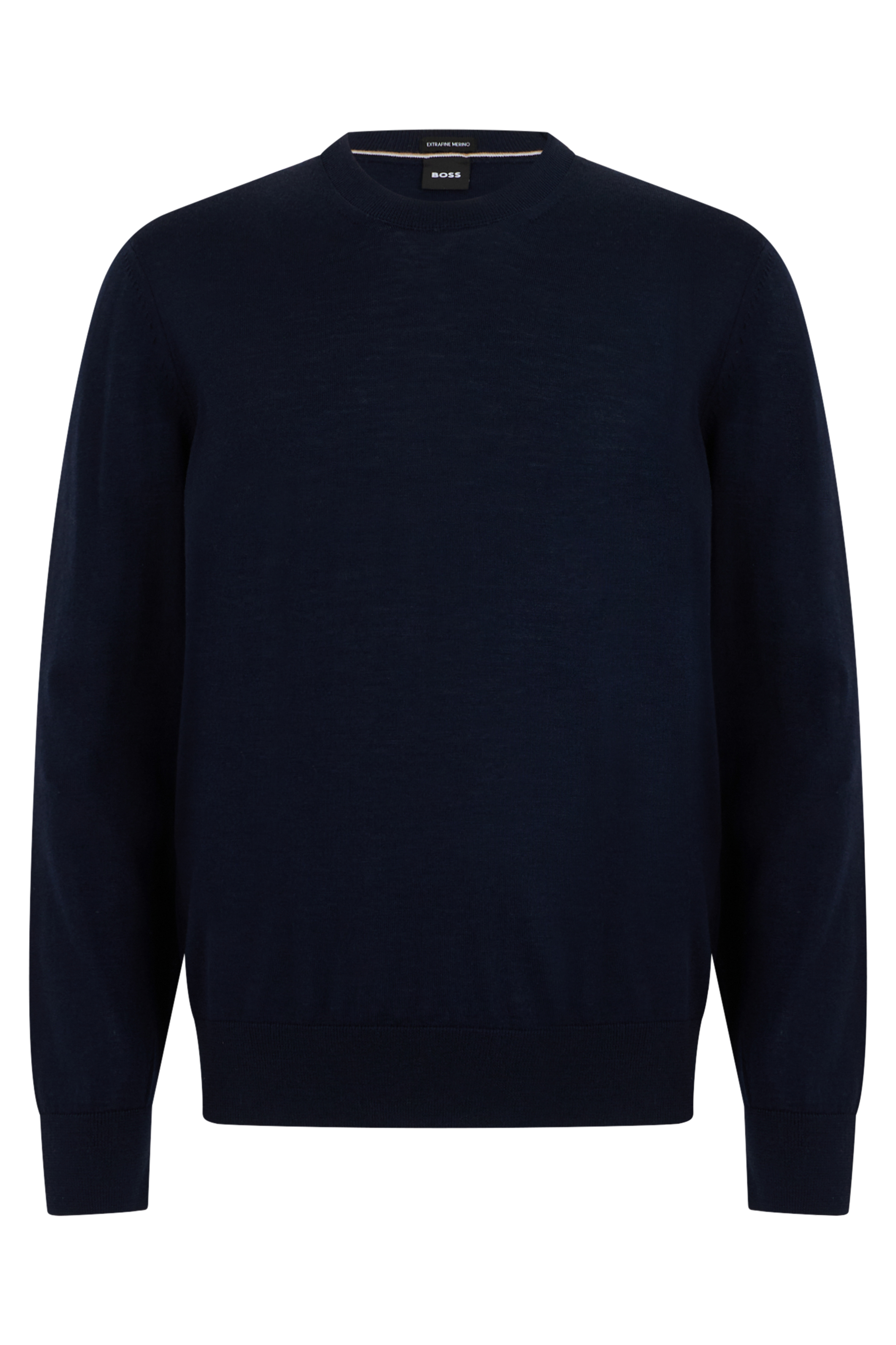 Wool crew neck sweater