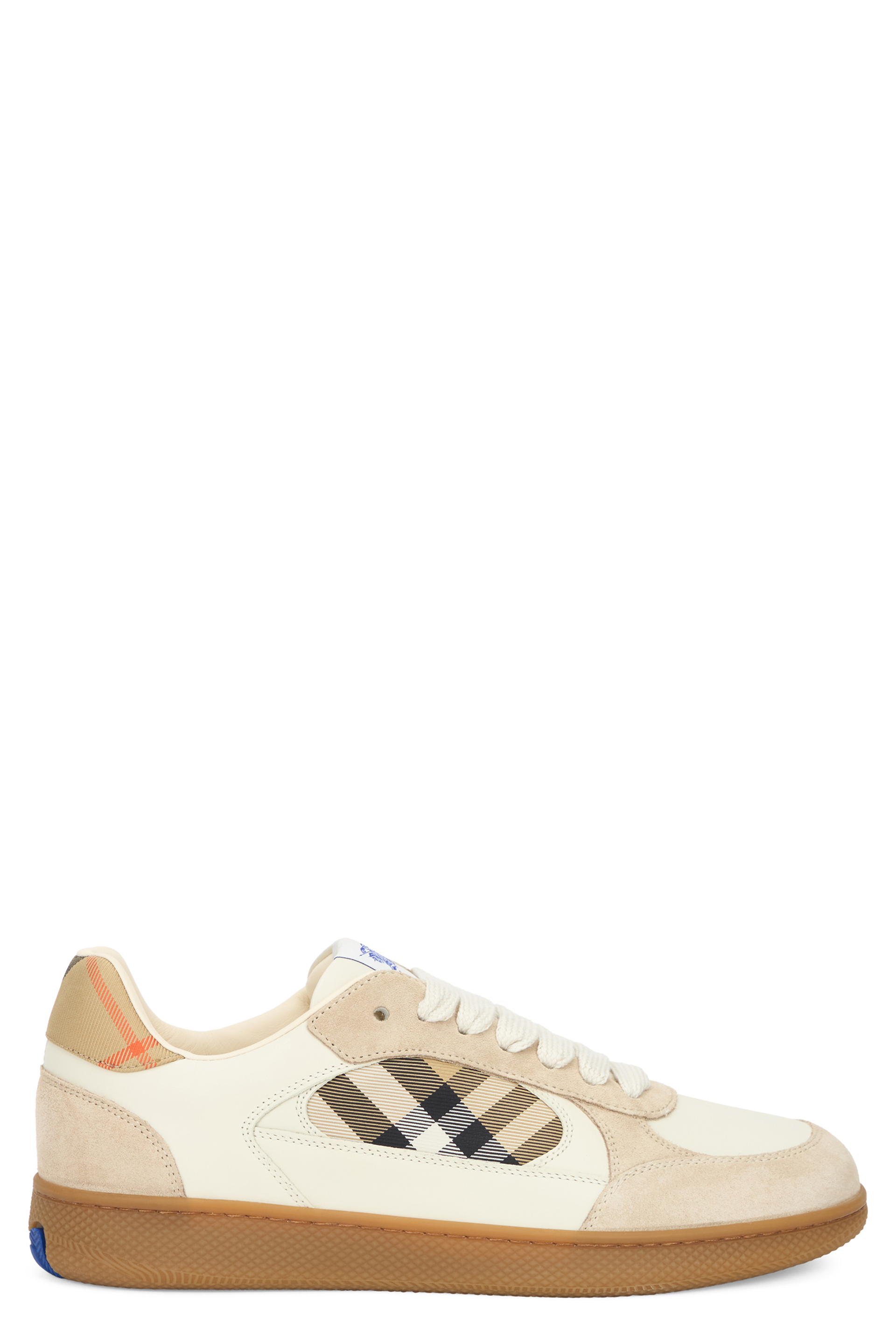 Sneakers with tartan details