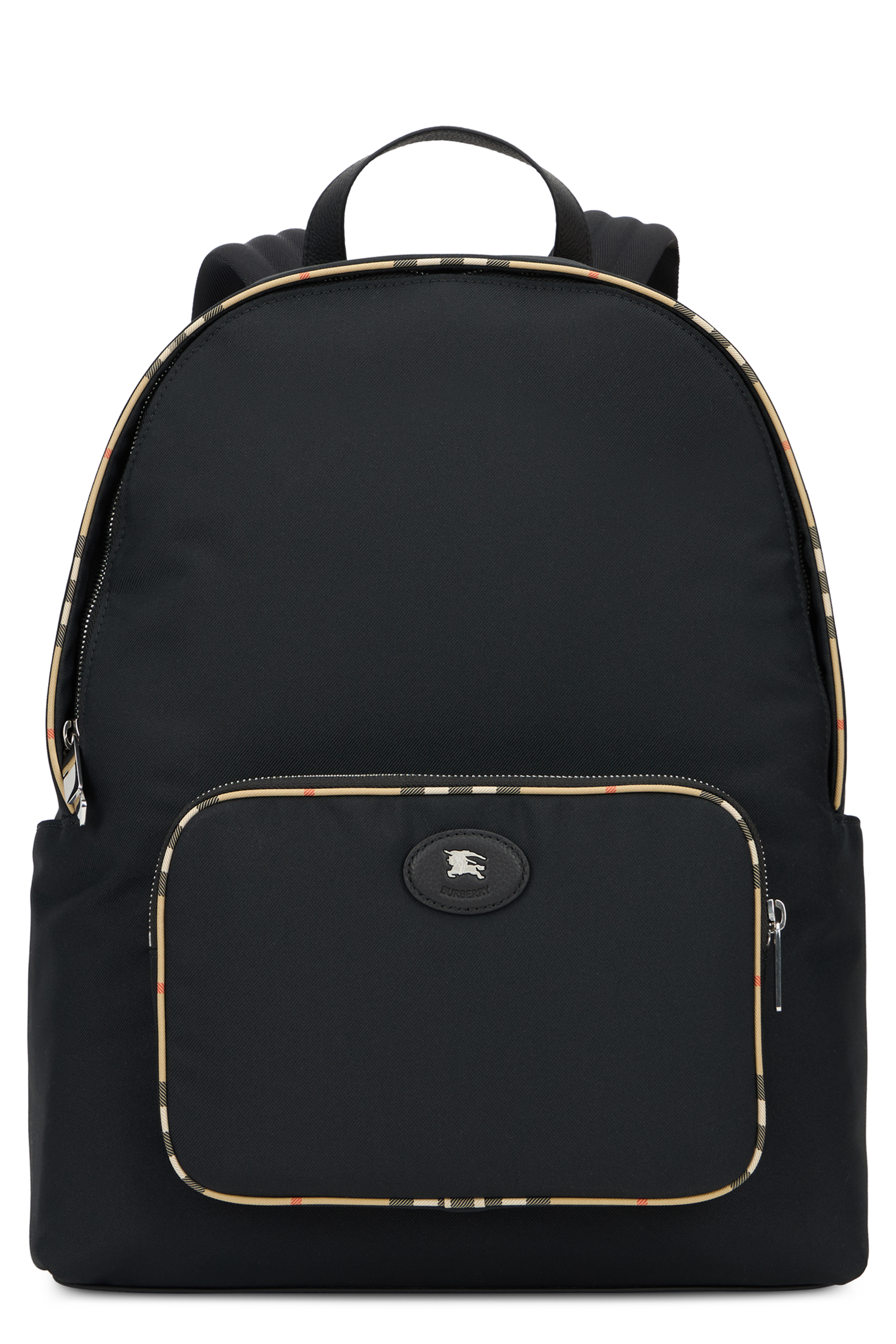 Backpack with tartan details