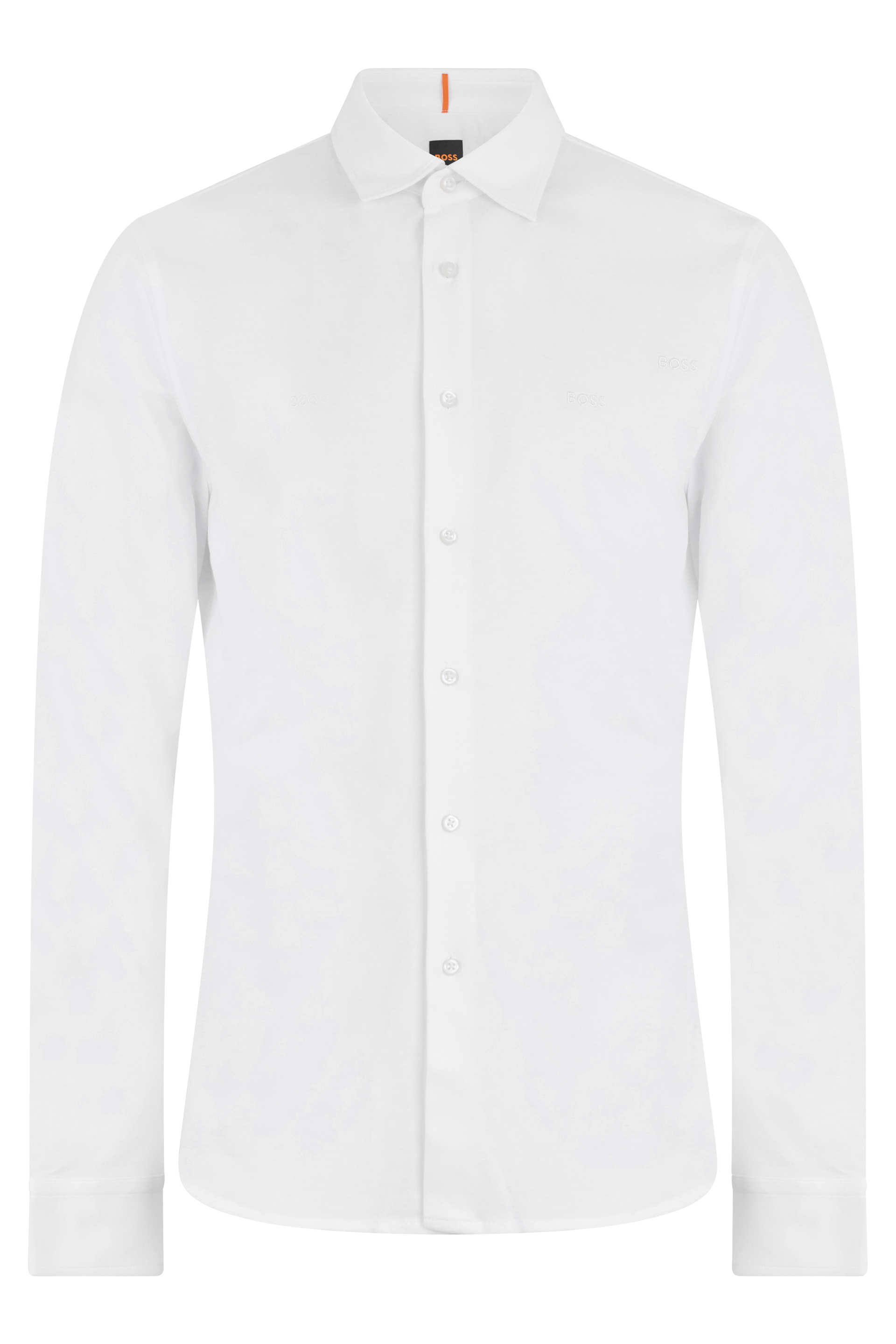 Long sleeve cotton jersey shirt