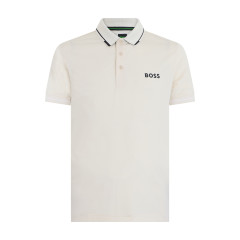 Short sleeve polo with logo