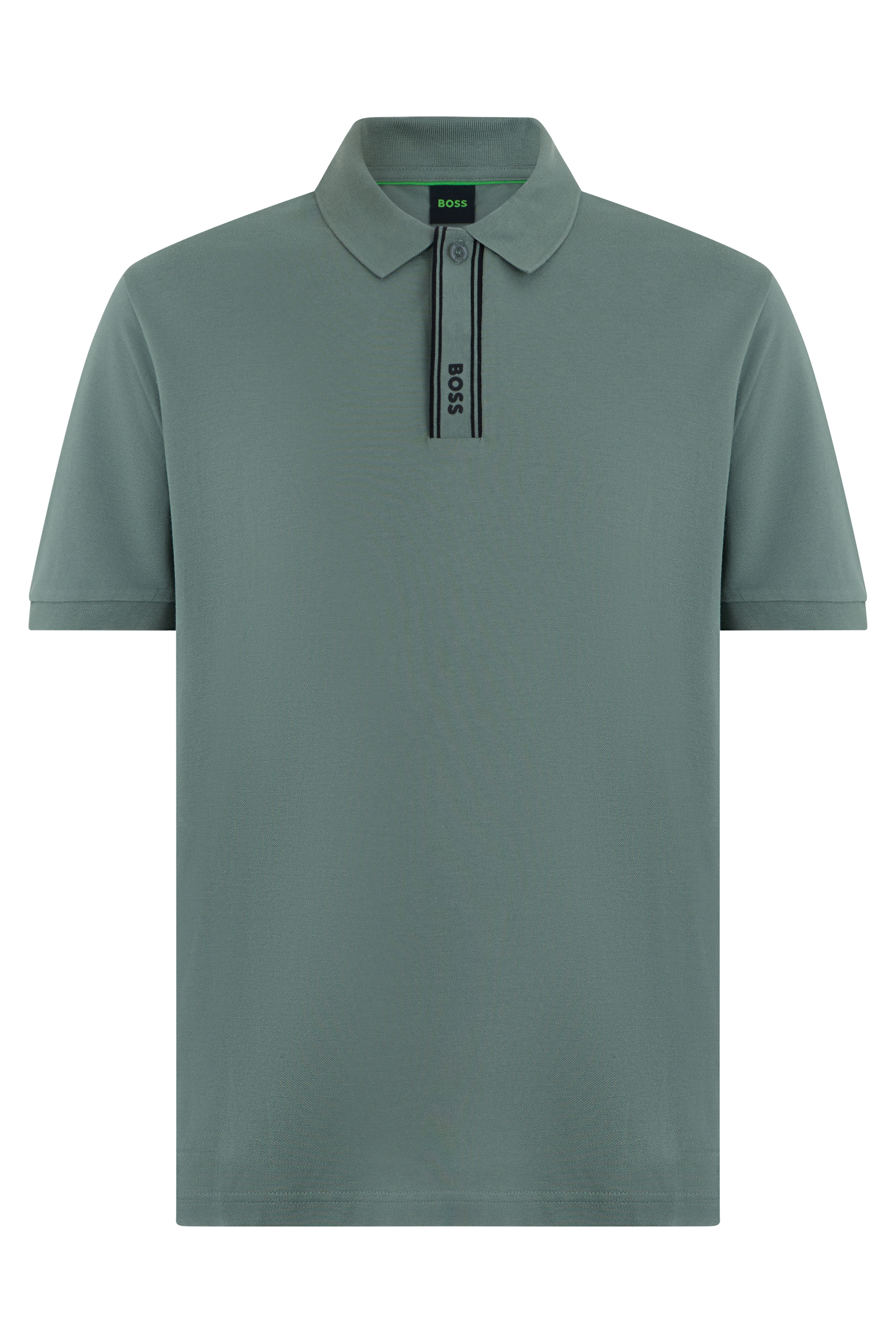 Short sleeve polo in cotton