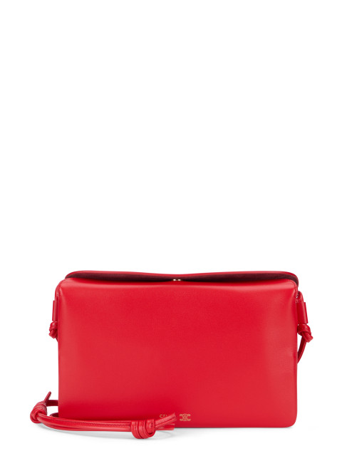Trio Flap shoulder bag in smooth leather
