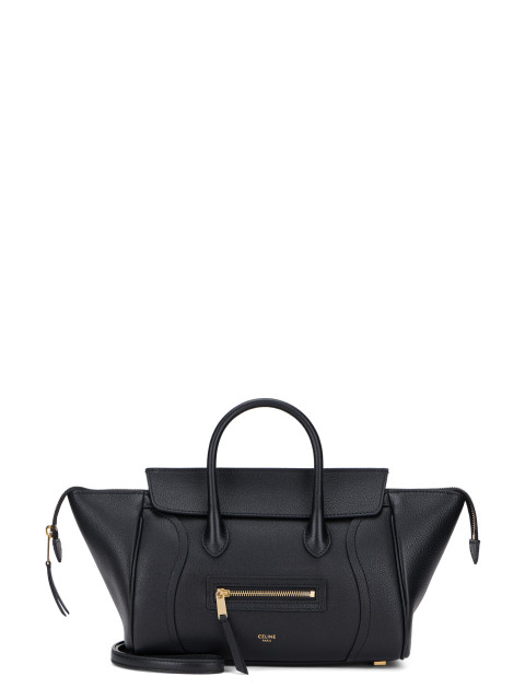 Smooth leather handbag