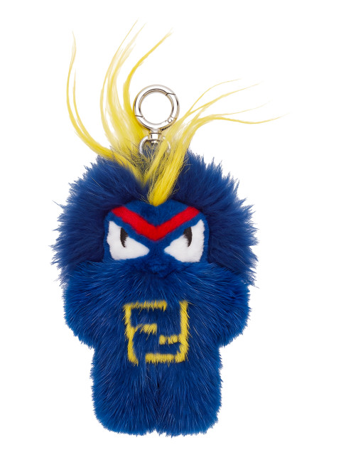Fur keychain