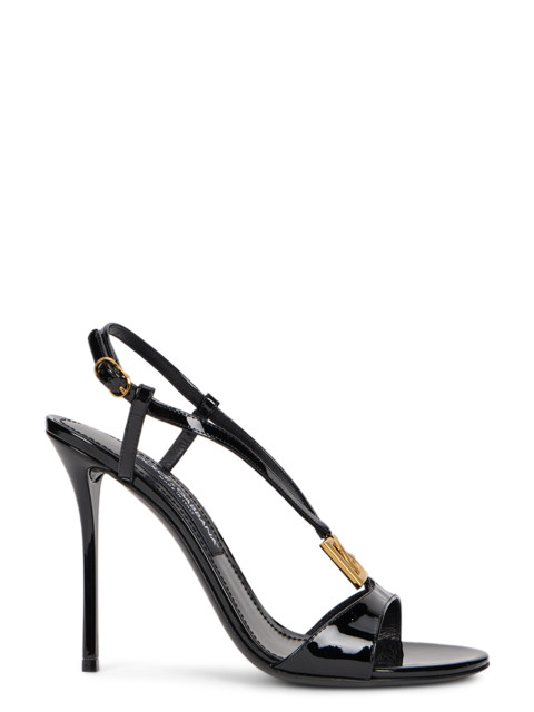 High-heeled sandal