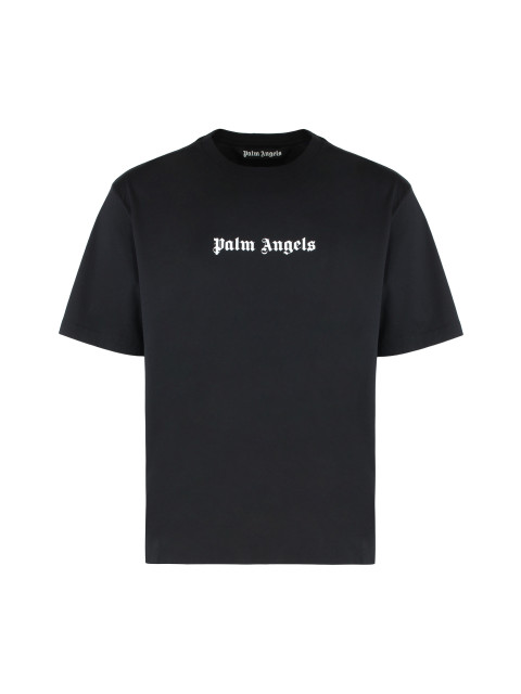 Crewneck T-shirt in cotton