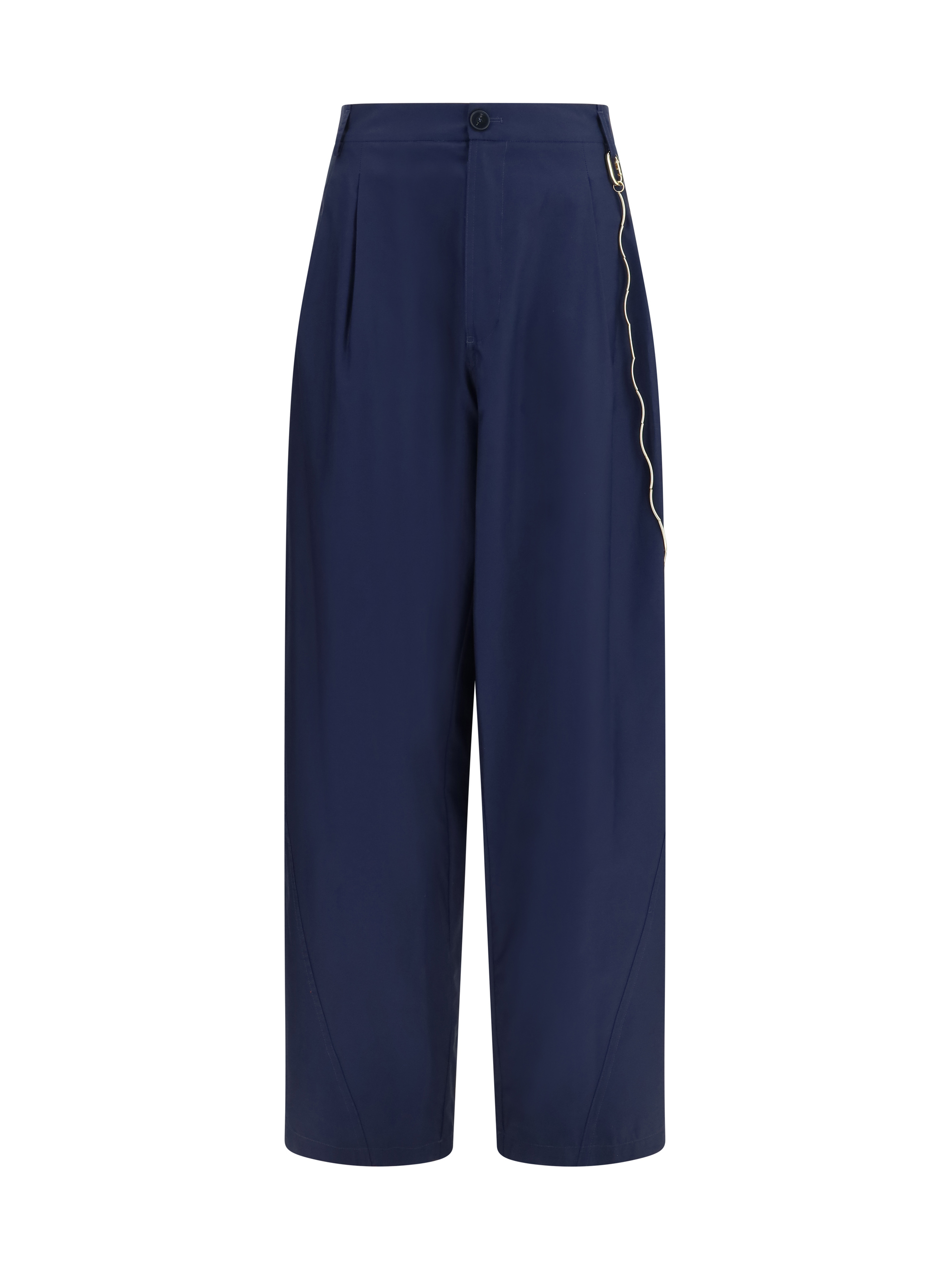 Phebe chain adorned wide-leg Pants