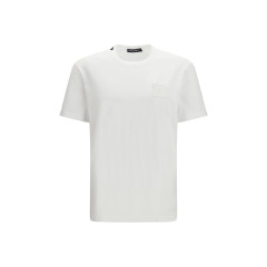 Cotton T-shirt with patch