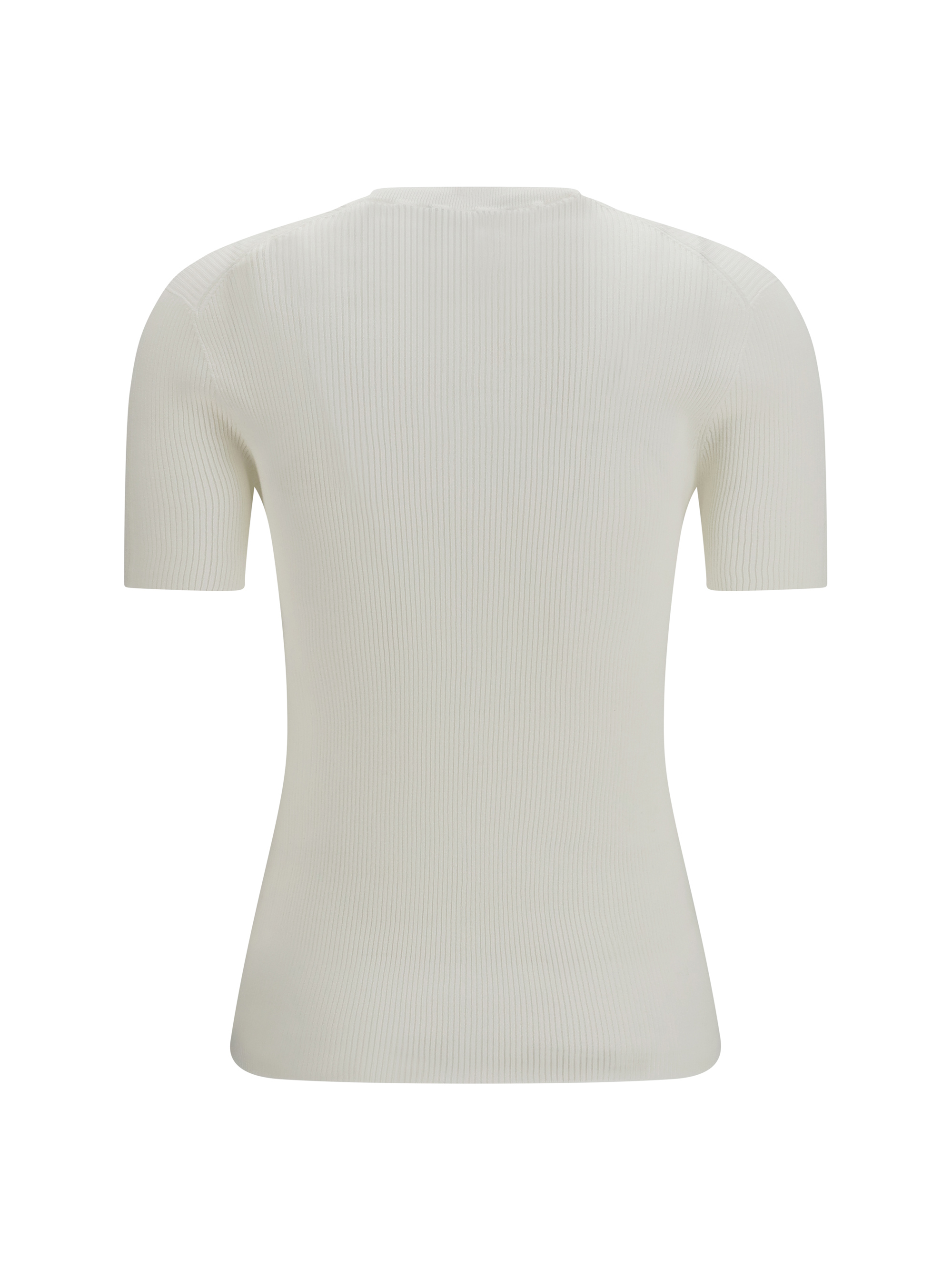 Short-sleeve cotton Sweater