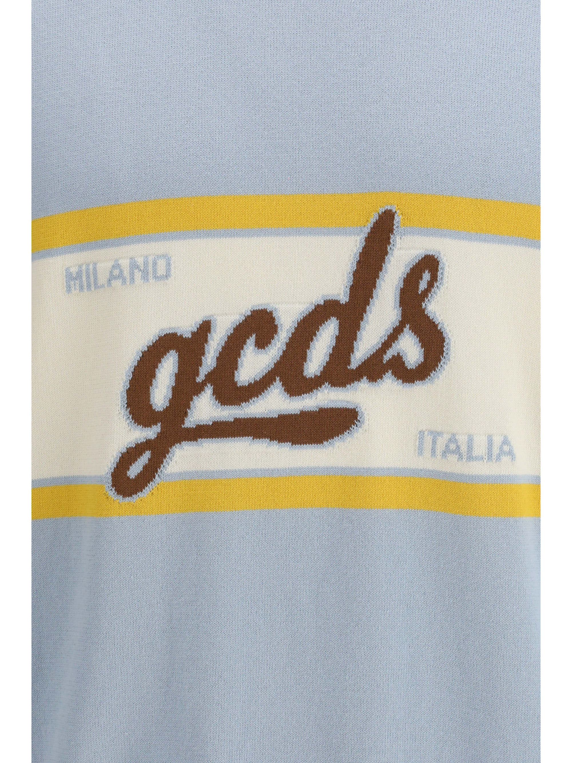 Logo script crewneck with short sleeves