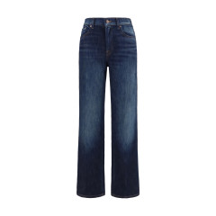 Straight-leg Vintage wash Jeans